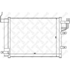 10-45113-SX STELLOX Конденсатор, кондиционер