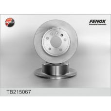 TB215067 FENOX Тормозной диск