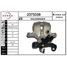 2375339 EAI Тормозной суппорт