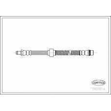 19019114 CORTECO Тормозной шланг