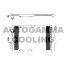 103829 AUTOGAMMA Конденсатор, кондиционер