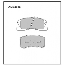 ADB3816 Allied Nippon Тормозные колодки