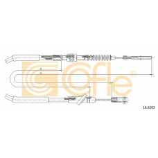 18.6103 COFLE Трос, управление сцеплением