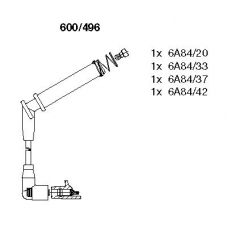 600/496 BREMI Комплект проводов зажигания