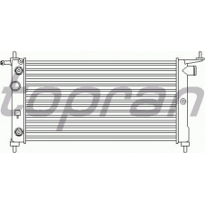 206 675 TOPRAN Радиатор, охлаждение двигателя