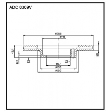 ADC 0309V Allied Nippon Гидравлические цилиндры