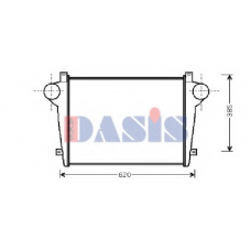 407110N AKS DASIS Интеркулер