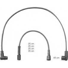 0300891395 BERU Комплект проводов зажигания