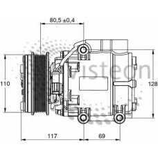 10-160-01002 KIC AUTOMOTIVE Visteon-originalteil