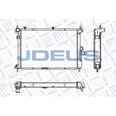 RA0200620 JDEUS Радиатор, охлаждение двигателя