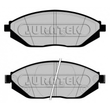 JCP8046 JURATEK Комплект тормозных колодок, дисковый тормоз