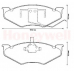 571518B BENDIX Комплект тормозных колодок, дисковый тормоз