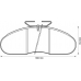 571368B BENDIX Комплект тормозных колодок, дисковый тормоз