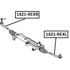 1421-REXL ASVA Наконечник поперечной рулевой тяги