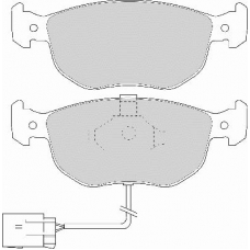 FD6474A NECTO Комплект тормозных колодок, дисковый тормоз