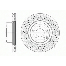 6817.10 REMSA Тормозной диск