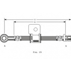 PHD135 TRW Тормозной шланг