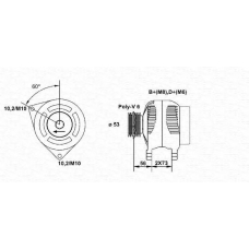 943355112010 MAGNETI MARELLI Генератор