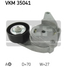 VKM 35041 SKF Натяжной ролик, поликлиновой  ремень