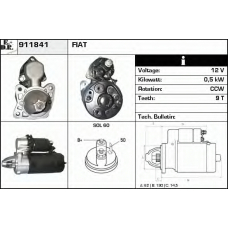 911841 EDR Стартер