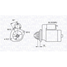 063280029010 MAGNETI MARELLI Стартер