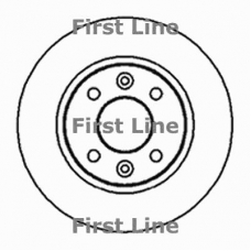 FBD399 FIRST LINE Тормозной диск