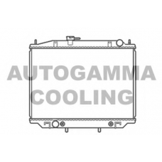 102932 AUTOGAMMA Радиатор, охлаждение двигателя