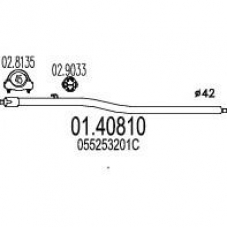 01.40810 MTS Труба выхлопного газа