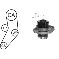 WPK-160301 AIRTEX Водяной насос + комплект зубчатого ремня
