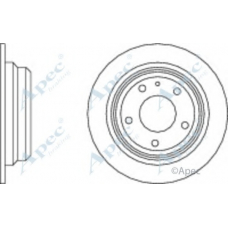 DSK617 APEC Тормозной диск