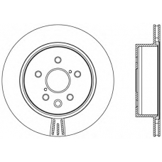 BDR2461.20 OPEN PARTS Тормозной диск