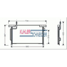 1620071 KUHLER SCHNEIDER Конденсатор, кондиционер