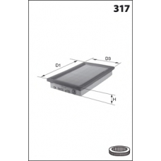 ELP3530 MECAFILTER Воздушный фильтр