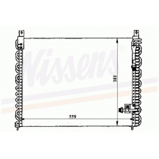 94159 NISSENS Конденсатор, кондиционер