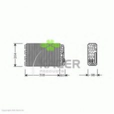 94-5670 KAGER Испаритель, кондиционер