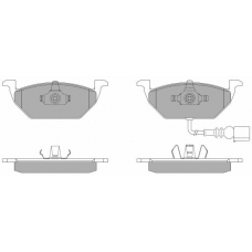 FBP-1069-01 FREMAX Комплект тормозных колодок, дисковый тормоз