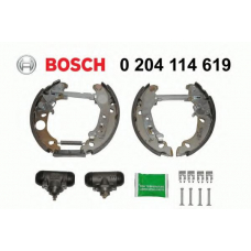 0 204 114 619 BOSCH Комплект тормозных колодок