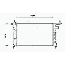 RM0198 EQUAL QUALITY Радиатор, охлаждение двигателя