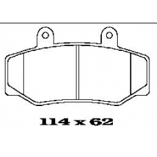 BL1271B1 FTE Колодки тормозные