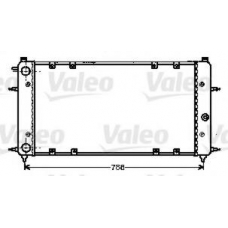 734536 VALEO Радиатор, охлаждение двигателя