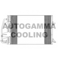 101601 AUTOGAMMA Конденсатор, кондиционер