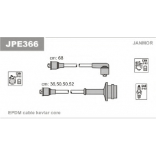 JPE366 JANMOR Комплект проводов зажигания
