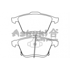 1080-7603J ASHUKI Комплект тормозных колодок, дисковый тормоз