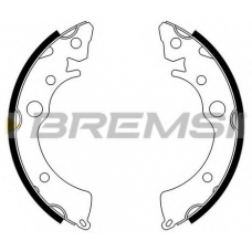 GF0431 BREMSI Комплект тормозных колодок