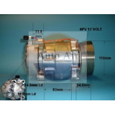 14-1100 AUTO AIR GLOUCESTER Компрессор, кондиционер