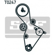 VKMA 01225 SKF Комплект ремня ГРМ