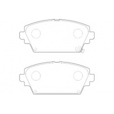 WBP23094B WAGNER LOCKHEED Комплект тормозных колодок, дисковый тормоз