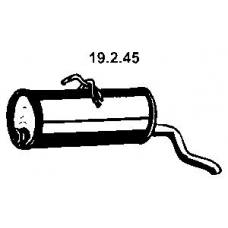 19.2.45 EBERSPACHER Глушитель выхлопных газов конечный
