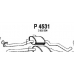 P4531 FENNO Средний глушитель выхлопных газов