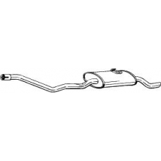 282-817 BOSAL Глушитель выхлопных газов конечный